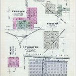 Jackson & Hubbard city plats 1885